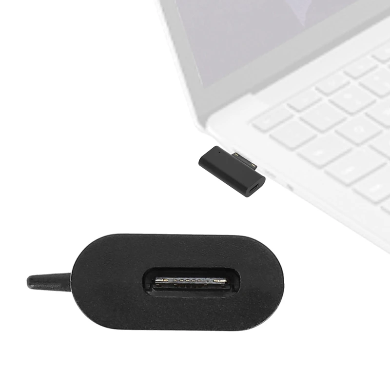 نوع C أنثى PD شحن سريع التوصيل محول لسطح برو 3 4 5 6 7 كتاب موصل ، USB C أنثى إلى سطح محول