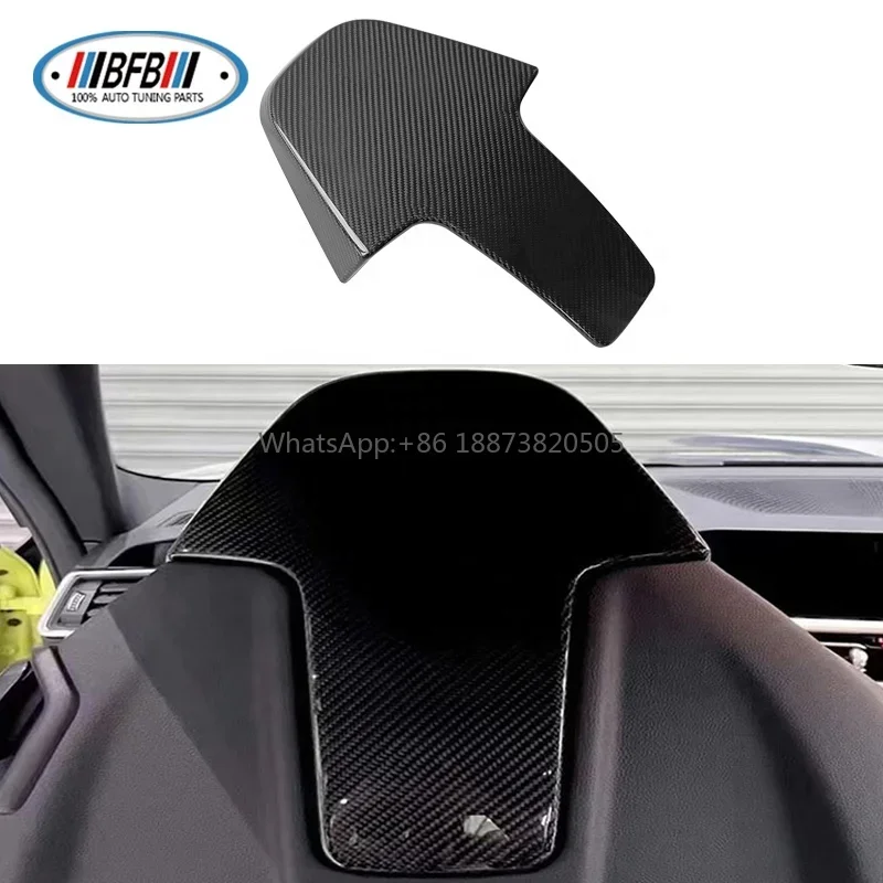 Fit For  M3 G80 M4 G82 G83 2021-2023 Seat Back Cover Trim Carbon Fiber