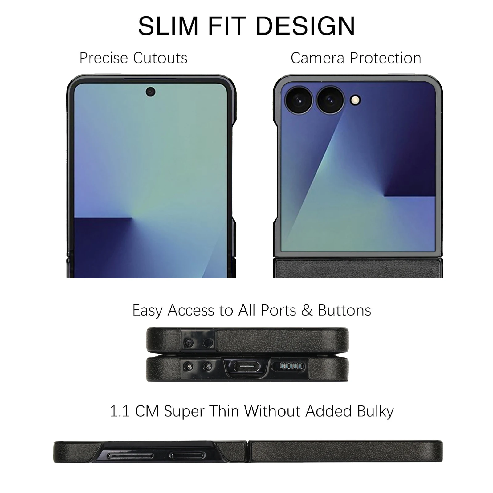 Magnetische Draadloos Opladen Lederen Telefoon Case voor Samsung Galaxy Z Flip7 Flip6 Z Flip 6 5 4 3 Flip7 FE Beschermhoes