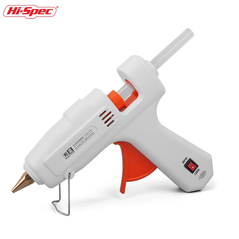 Hi-Spec 40 Вт 80 Вт 100 Вт 120 Вт 150 Вт EU/ Plug термоплавкий клеевой пистолет 7 мм Клей-стик промышленные мини пистолеты клей деревообрабатывающий инструмент