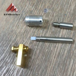 UM2+UM2+ Olsson Block New updated for UM3 Dual Nozzles For 1.75mm Filament Through hole heatsink More Better
