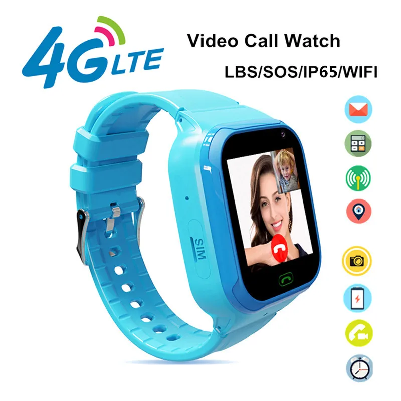 LT36 Kids Smart Phone Watch Touch Screen Video Call Smartwatch WIFI LBS Location SOS Tracker Remote Monitor Children Smart Watch