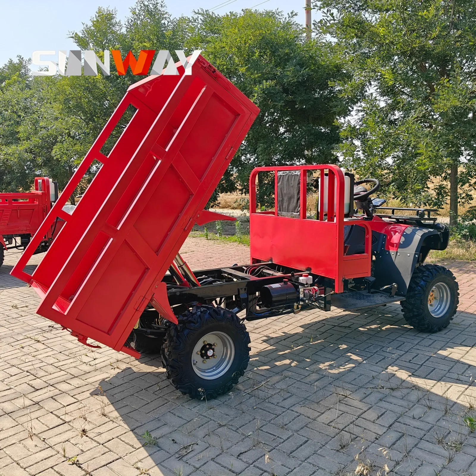 

Factory Supply 250cc Farm ATV All Terrain Utility Vehicle With Winch for Field Cargo Transport
