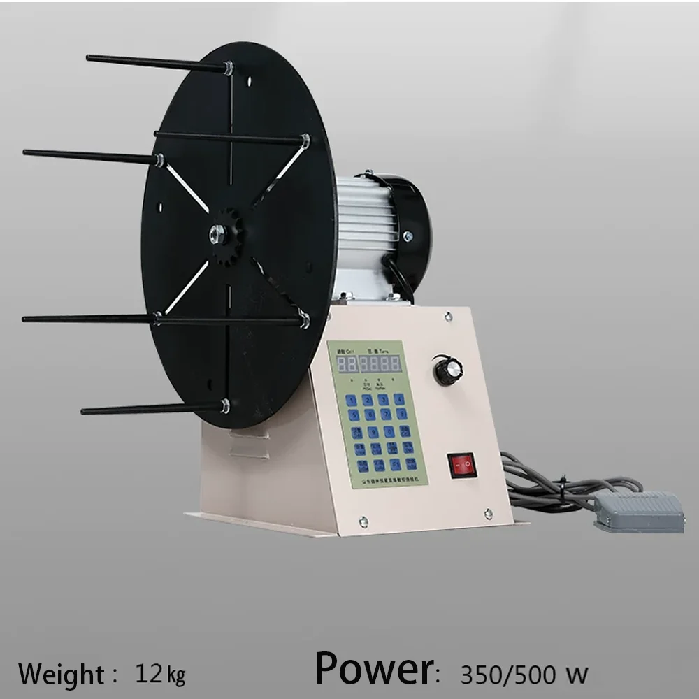 Electric Programmable Fully Automatic CNC Winding Machine - Professional Enameled Wire Winder with Automatic Counter & Winding M