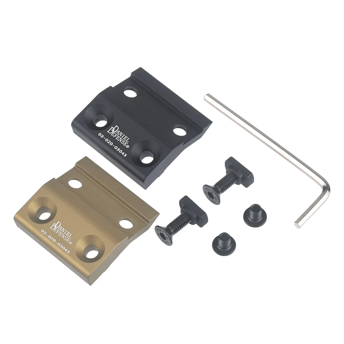 

Tactical flashlight M300M600 flashlight base DD side flashlight bracket MLOK KEYMOD system universal