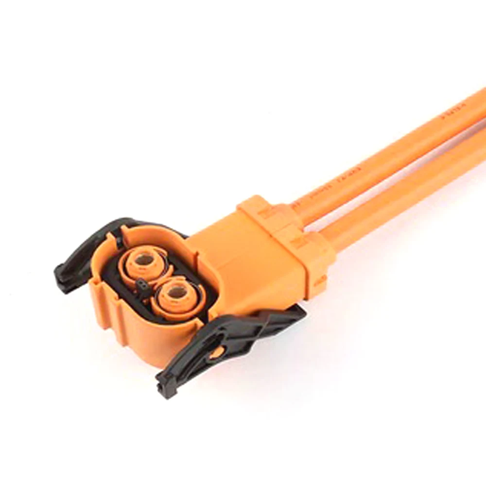 Imagem -06 - Conector de Bateria de Plugue de Alta Tensão Bateria de Lítio do Veículo Elétrico Terminal de Conexão de Cabo de Alta Potência 100250a dc 1500v 2p