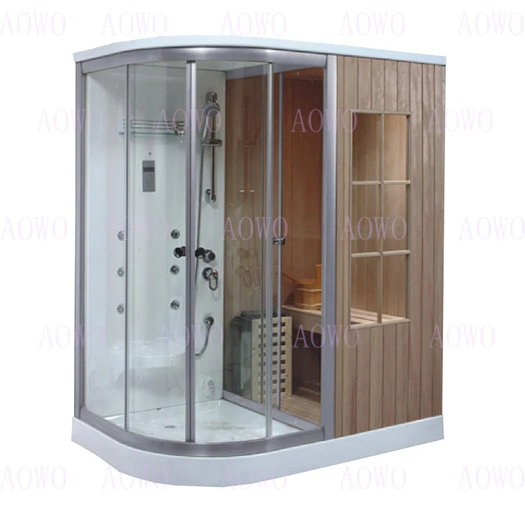 Steam Bath Portable Showers Douche Cabine Spa Tubs & Sauna Rooms Longine Primaluna Sauna Steam Combo