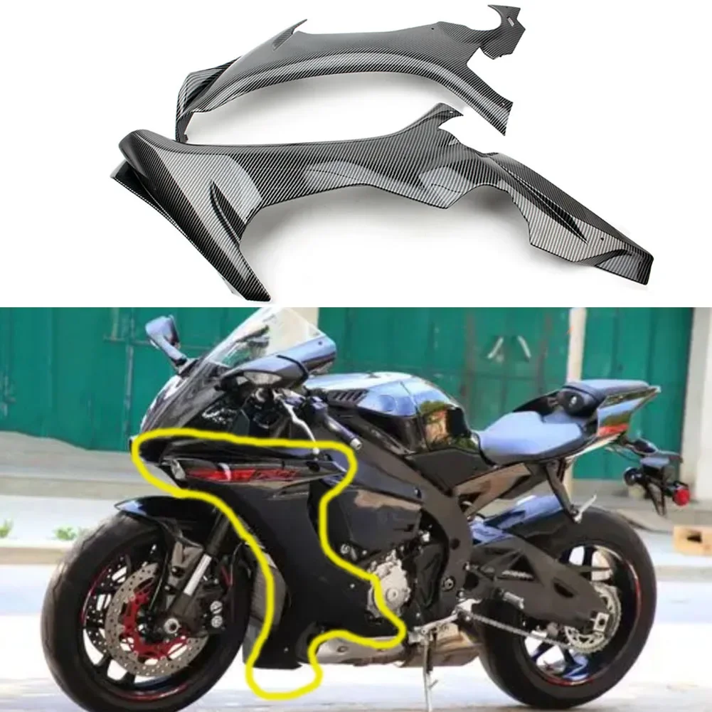 Motorcycle Carbon Fiber Printed ABS Injection Belly Pan Fairing  For Yamaha YZF-R1 2015 2016 2017 2018 2019