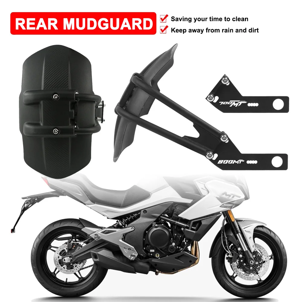 

For CFMOTO 700MT 800MT CF-MOTO 700 800 MT MT700 MT800 Motorcycle Rear Fender Mudguard Splash Guard Protector Cover Accessories