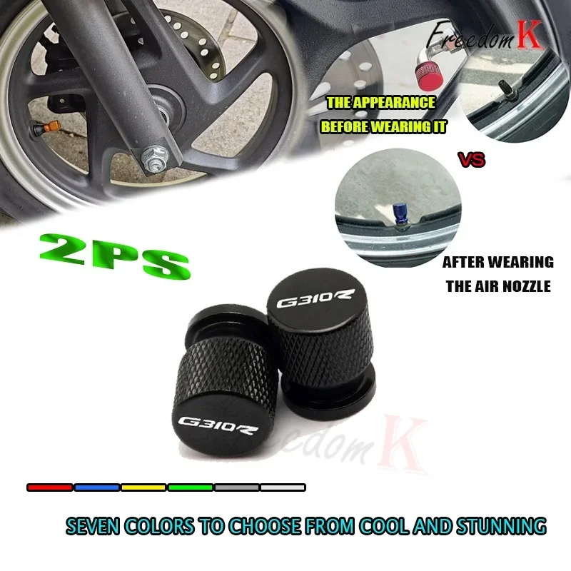 For G310R 2016 2017 2018 2019 2020 2021 G310-R G310 R Motorcycle Accessories CNC Tire Valve Air Port Stem Cover Cap Plug Fit