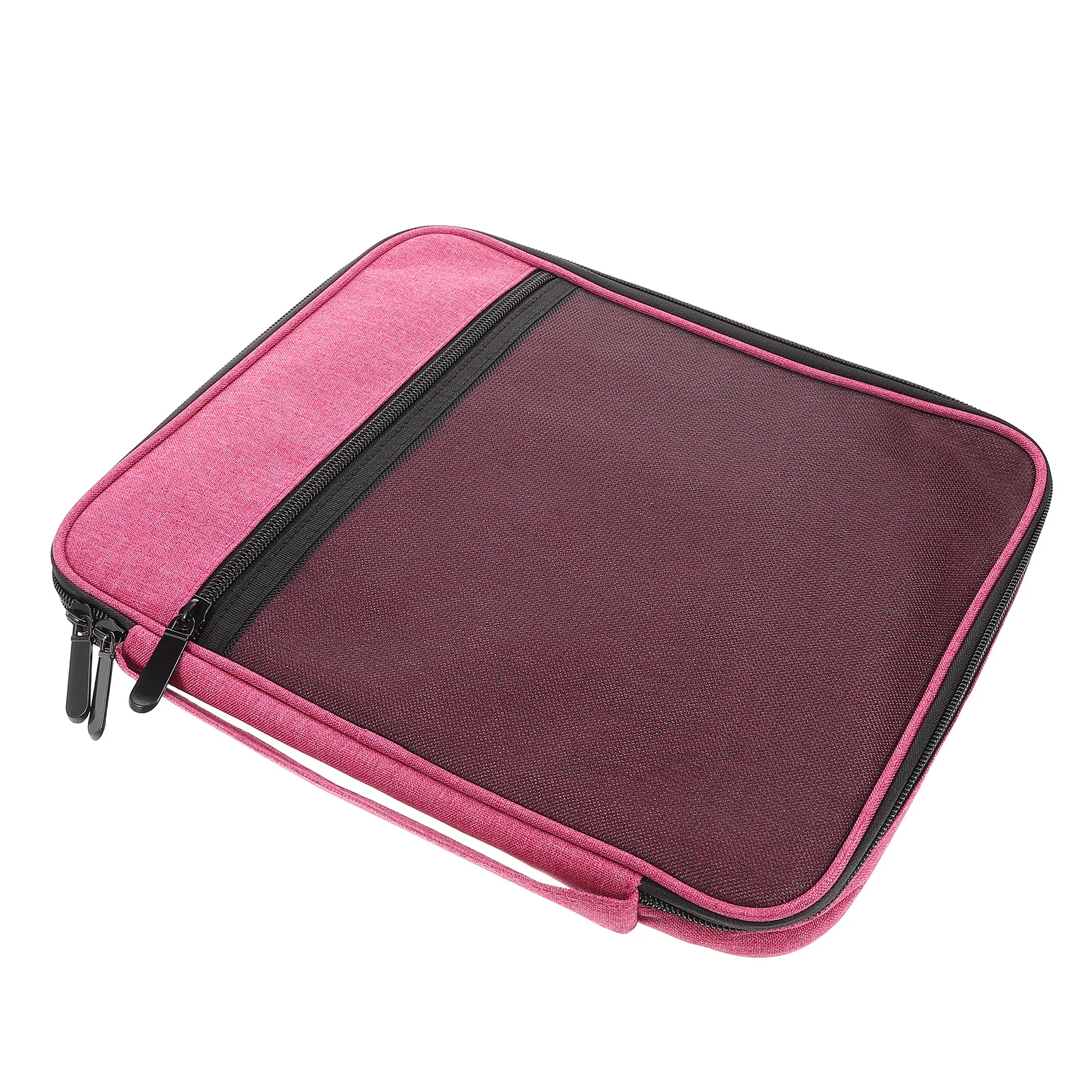 

48 Slots Watch Strap Storage Bag Portable Organizer Numbered Slots Travel Smartwatch Band Holder Case Polyester Pouch Purple