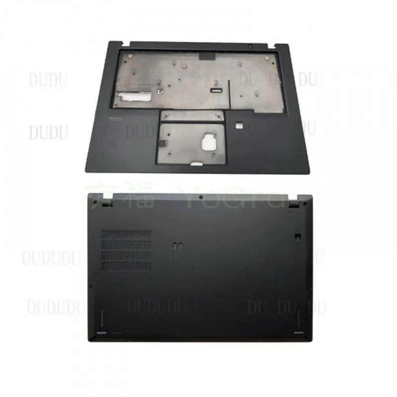 

QW for Lenovo ThinkPad X13 Palmrest Keyboard Bezel W/FPR Lower Bottom Base Case Cover