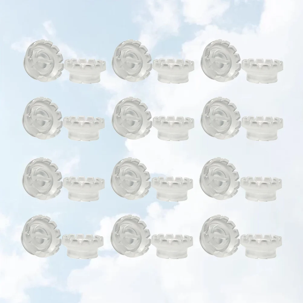 200 Stuks Wimper Bloeiende Cup Waterdicht Voor Wimper Isolatie Extension Fan Maken Wortel Collectie Lijm Fixing Tool Valse Wimpers