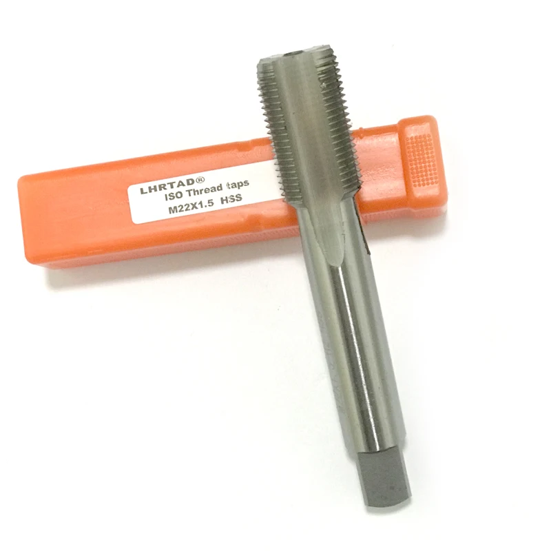 M22X1 5 tap HSS Screw Thread Metric Plug Taps M22x2.5 M22x2 M22x1.75mm tap M22x1.5mm M22x1.25 M22x1 M22x0.75 M22x0.5 M22 tap