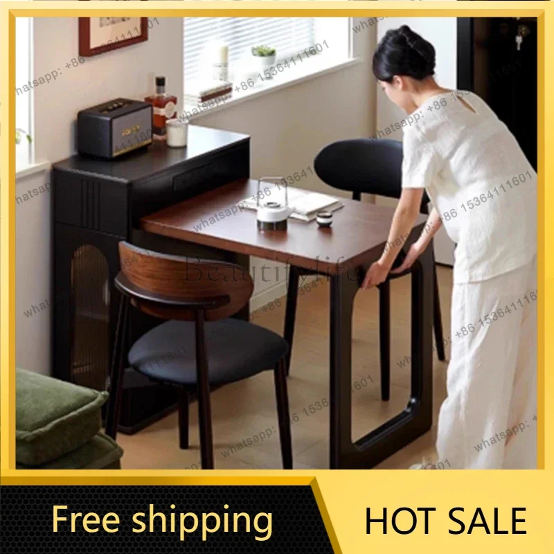 LJY Extendable Luxury Dining Table Extending Nordic Modern Kitchen Dining Table Restaurant Designer Writing Muebles Home Furnitu