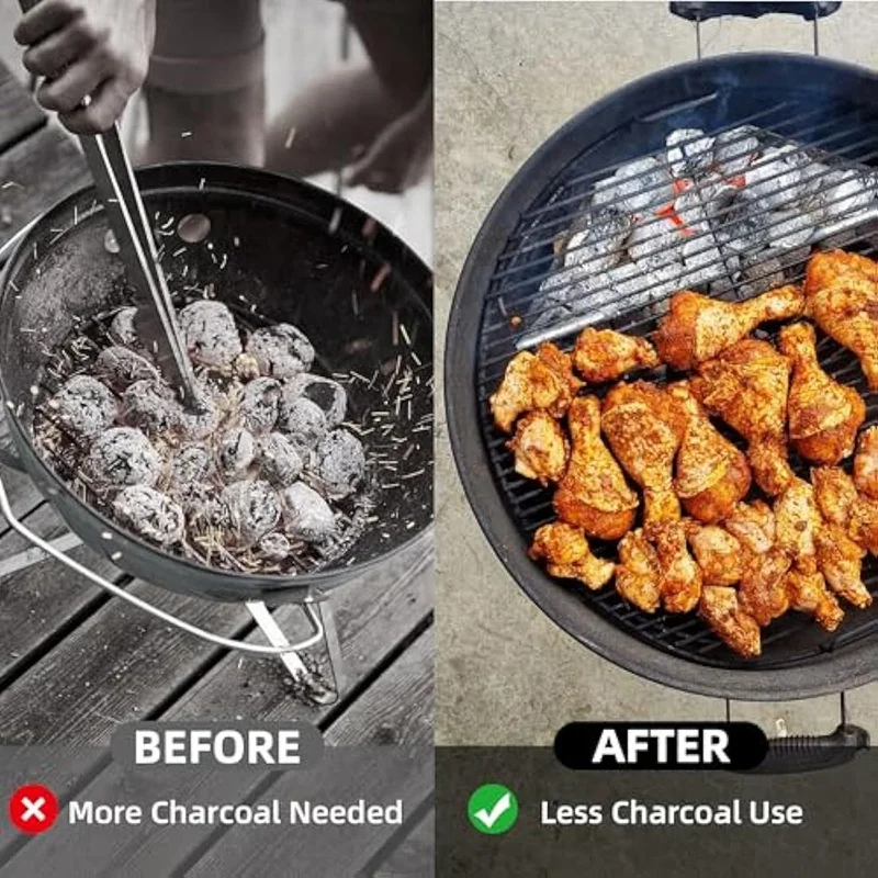 

Outdoor BBQ Galvanized Sheet BBQ Barbecue Tools Charcoal BBQ Carbon Basket