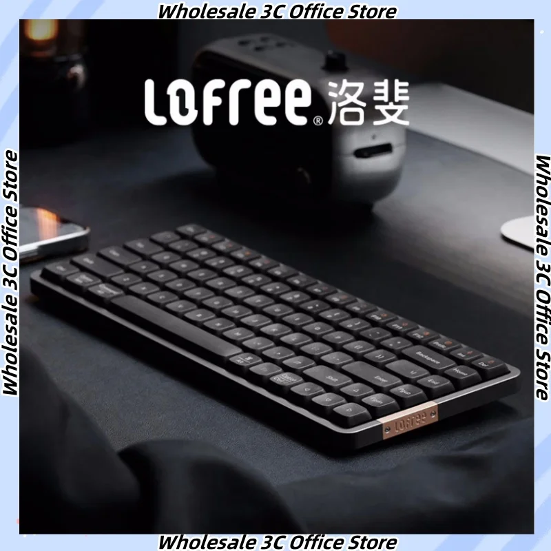 

Lofree Oe915 Xiao Shun 100 Низкий Переключатель механическая клавиатура Беспроводная Bluetooth прокладка планшет для офиса ультратонкая портативная девушка желе