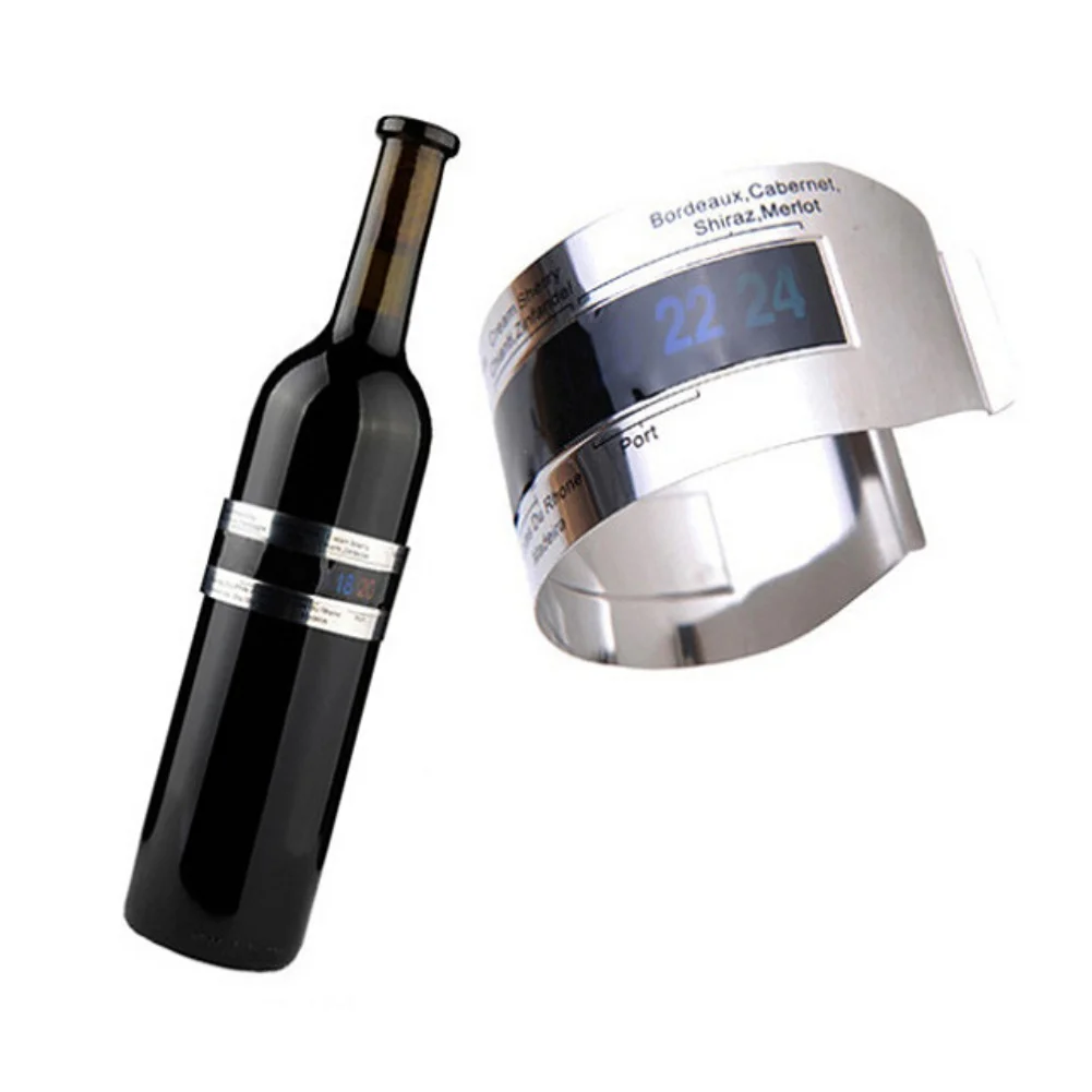 Home Use LCD Display Thermometer Clip-on Thermometer Customizable Wine Thermometer Battery-free Design Custom Design Available