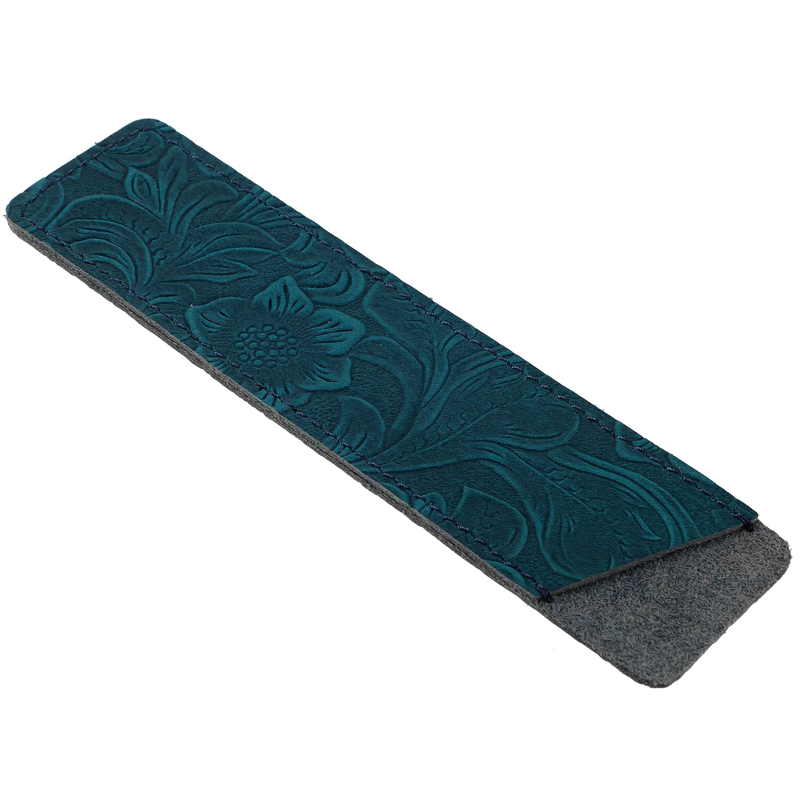 

Pen Pouch Blue Vintage Style Practical Pen Bag for School Office Writing Tools Protective Holder Pens Pouch