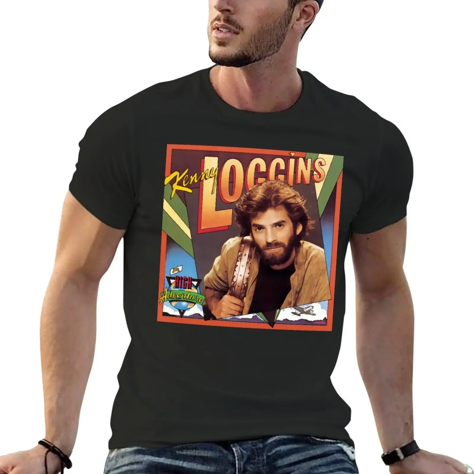 

New Kenny Loggins For Fans T-Shirt korean fashion anime clothes funny t shirts men
