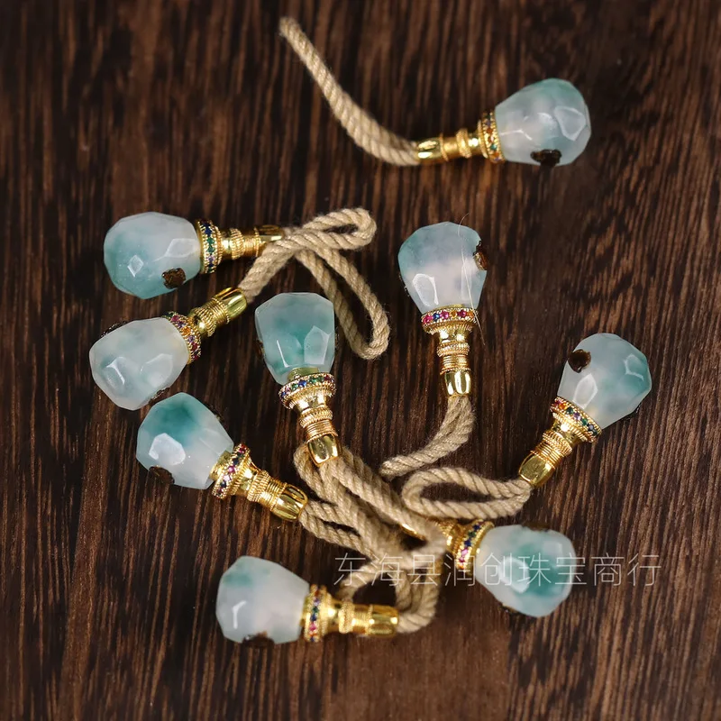 Floating Flower Faceted Formless Split Three-Way Moon Bodhi Jewelry Accessories