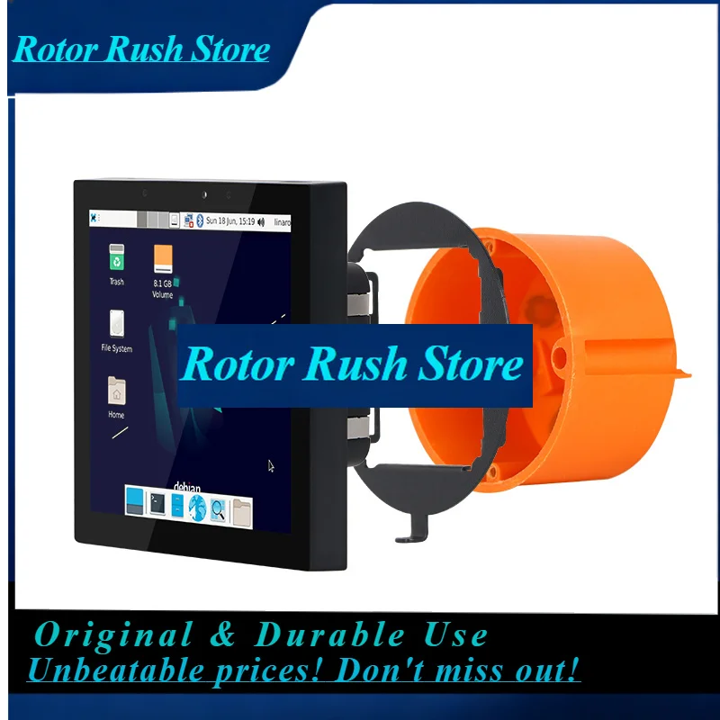 RoRuS Touch Switch Smart Home Controller Hotel Use 4 Inch Usb Wifi Oem Tuya Android 11 Linux LJC