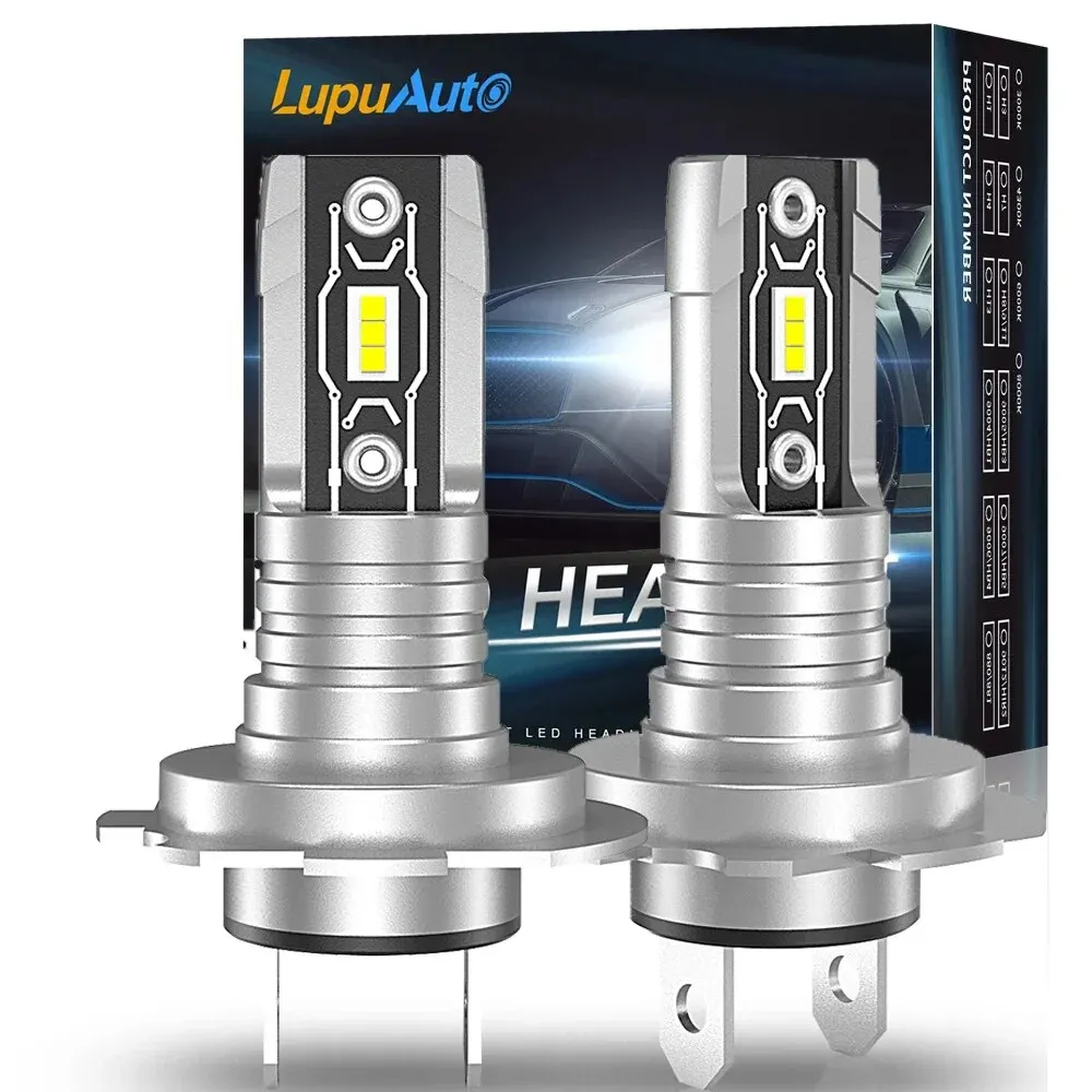 Ampoule LED sans ventilateur sans fil pour voiture, lampes LED, Plug and Play lumineux, ampoule de