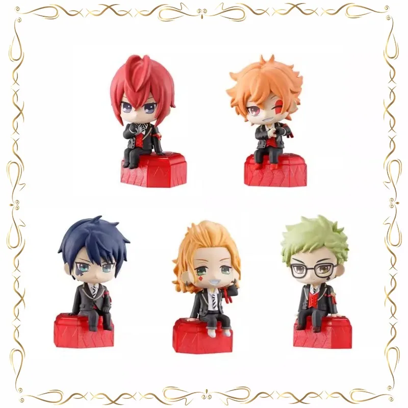 

Cater Diamond Sit in Rows Gashapon Anime Figures Collection Desktop Ornament Action Figure Model Toys
