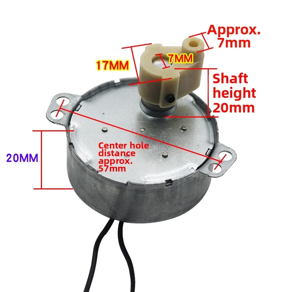 2pcs Fan Motor for Floor Standing Fans Wall Mounted Fans and Rotating Air Circulators 220V AC Synchronous Motor