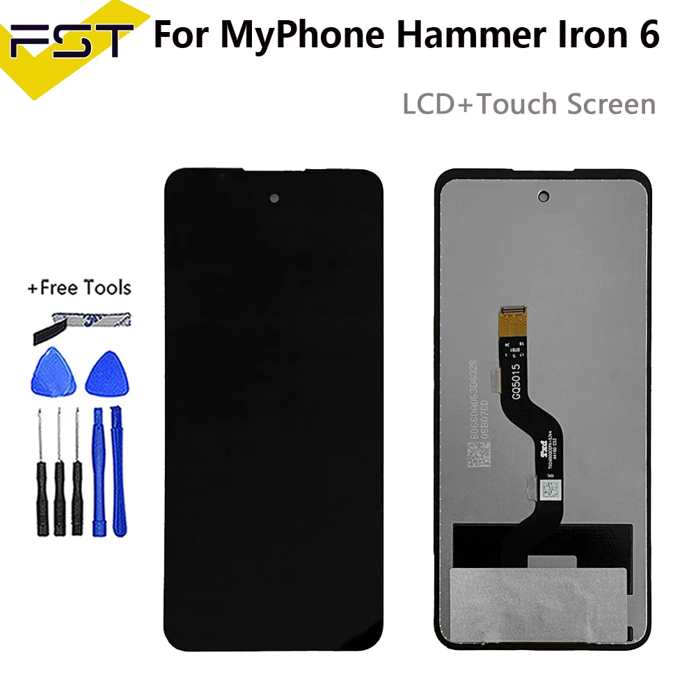 New Original myPhone Hammer Iron 6 Lcd display Glass Assembly Touch Screen Glass 5.5inch for myPhone Hammer Iron6 LCD
