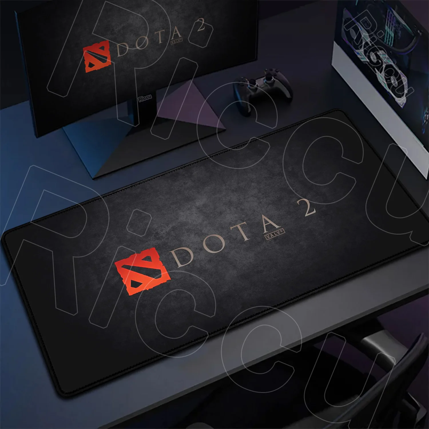 

Gaming Dota 2 Mouse Pad Large Non-slip Deskmat 40x90cm Suture Edges Keyboard Rug Computer Rubber Mat Gamer Anti-fray Office Home