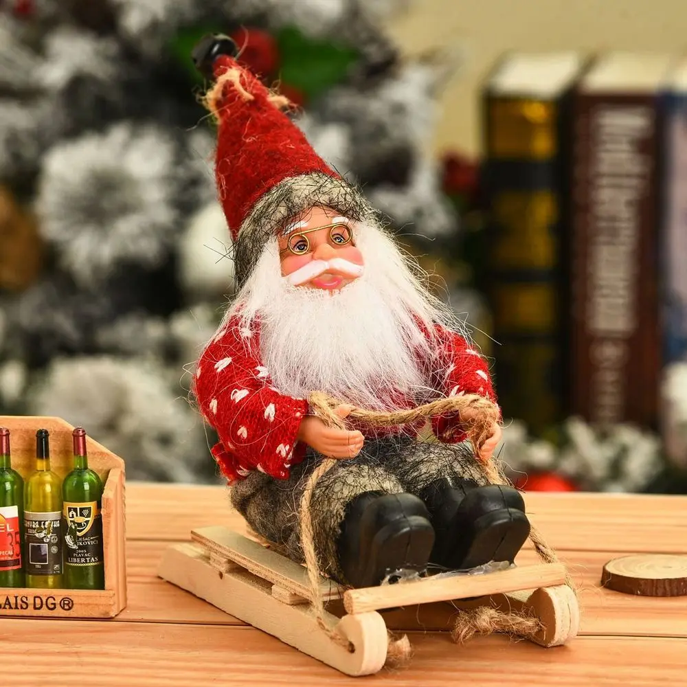 

Home Table Decor N1N Kids Gift Xmas Tree Drop Ornaments Christmas Decorations Santa Claus Doll Santa Figure Hanging Pendants