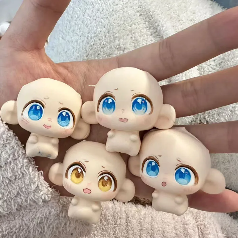 12 Different Models of Eye and Mouth Stickers, Handmade DIY Clay Doll Eyes, Ultra-Light Soft Polymer Q-Style Face Mold Doll Eye Stickers
