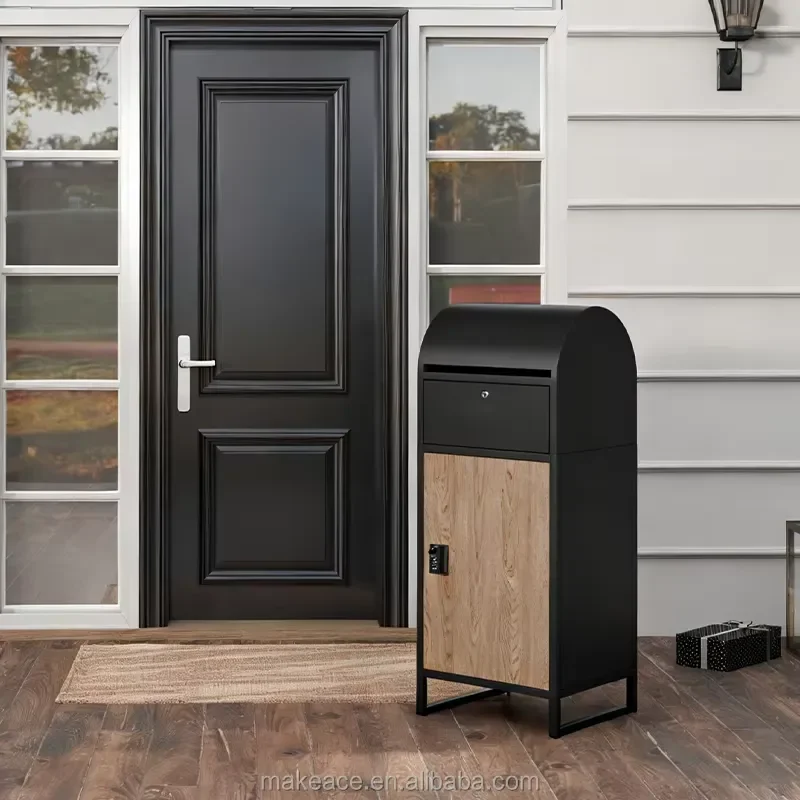 for Modern Eco-friendly Nordic Style Parcel Post Box Outdoor Drop Box Express Delivery Box