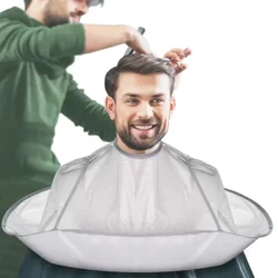 Capas Tridimensionais de Guarda-chuva Respirável, Pano De Manto De Tintura De Cabelo, Manto Doméstico Dobrável, Ferramenta De Corte De Cabelo