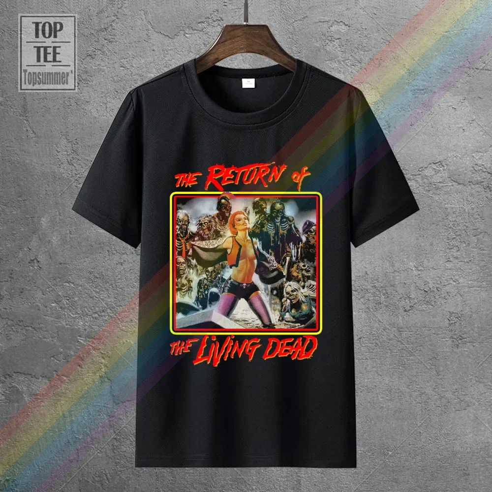 

Return Of The Living Dead V3 T Shirt 80'S Cult Horror Movie Funny Zombie