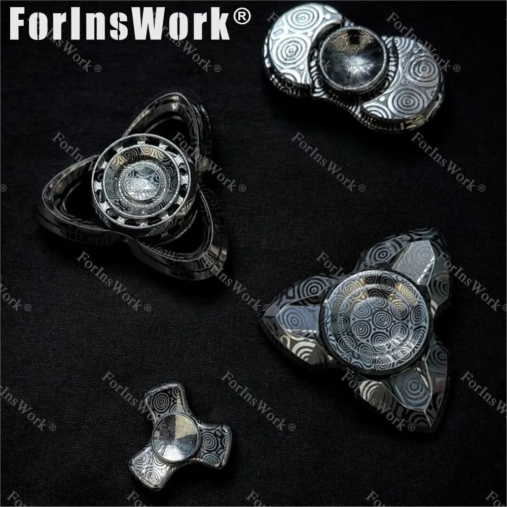 نوفو أباتشي XL السويدية دمشق الصلب قطرها 55 مللي متر تململ سبينر اليد سبينر Antiestress Ansiedad