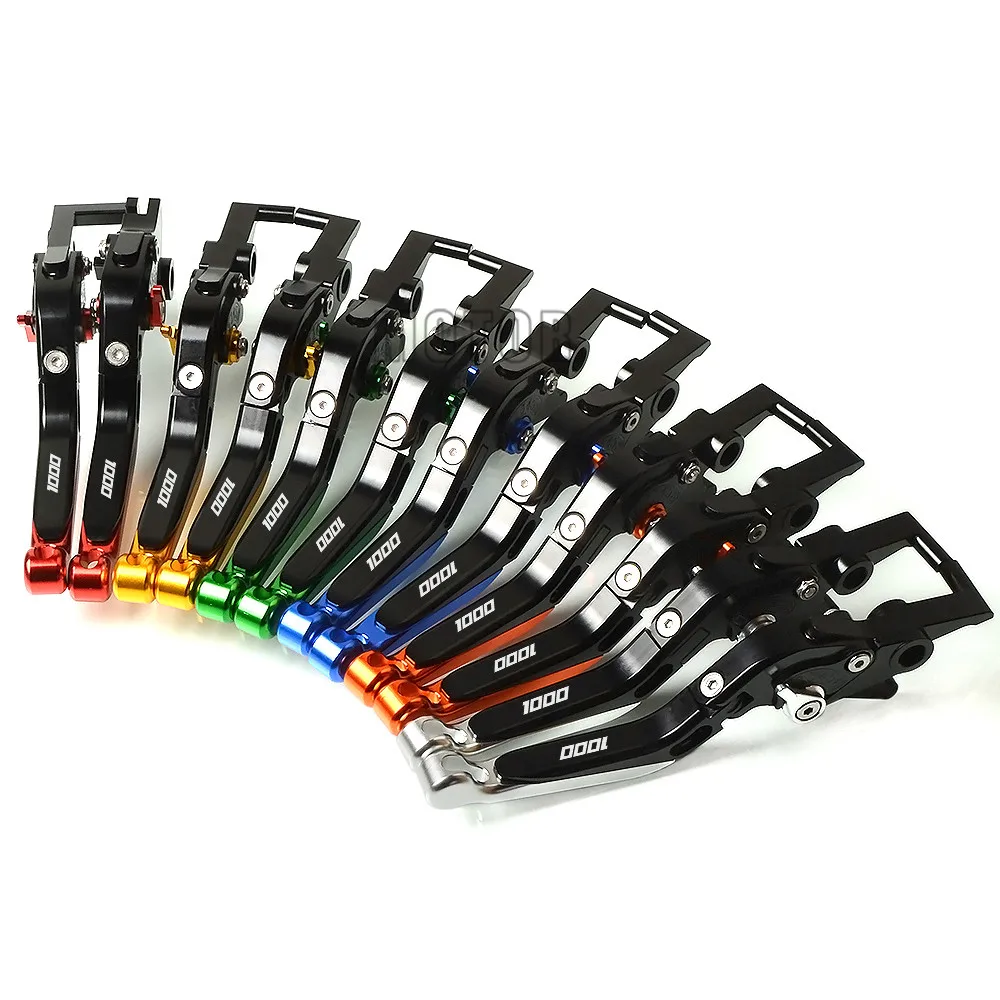 For Suzuki GSXR1000 GSX1000R 2001-2020 GSXR GSX R 1000 CNC Motorcycle Adjustable Folding Extendable Fold Brake Clutch Levers
