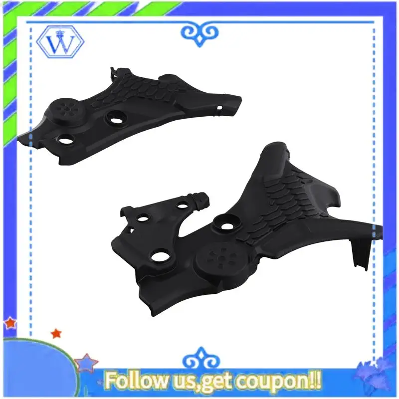 

M46K-Motorcycle Accessories Frame Protection Plate Cover Legs Bumper Anti-Scratch Guard For HONDA TRANSALP XL750 2023 2024-