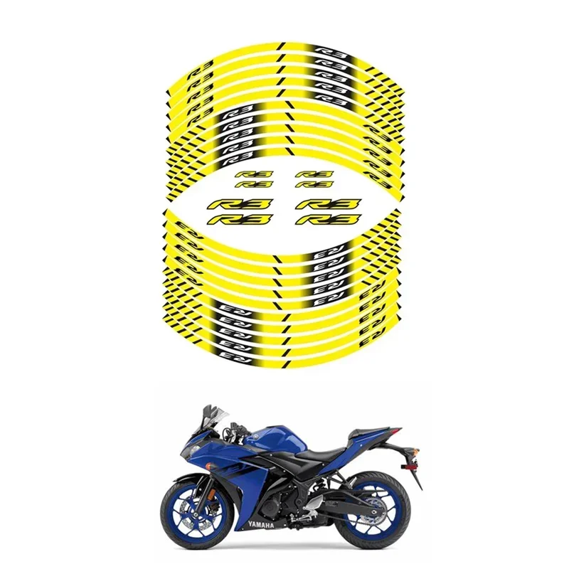 

Для деталей мотоцикла YAMAHA YZF R3, декоративная наклейка на контурное колесо-A