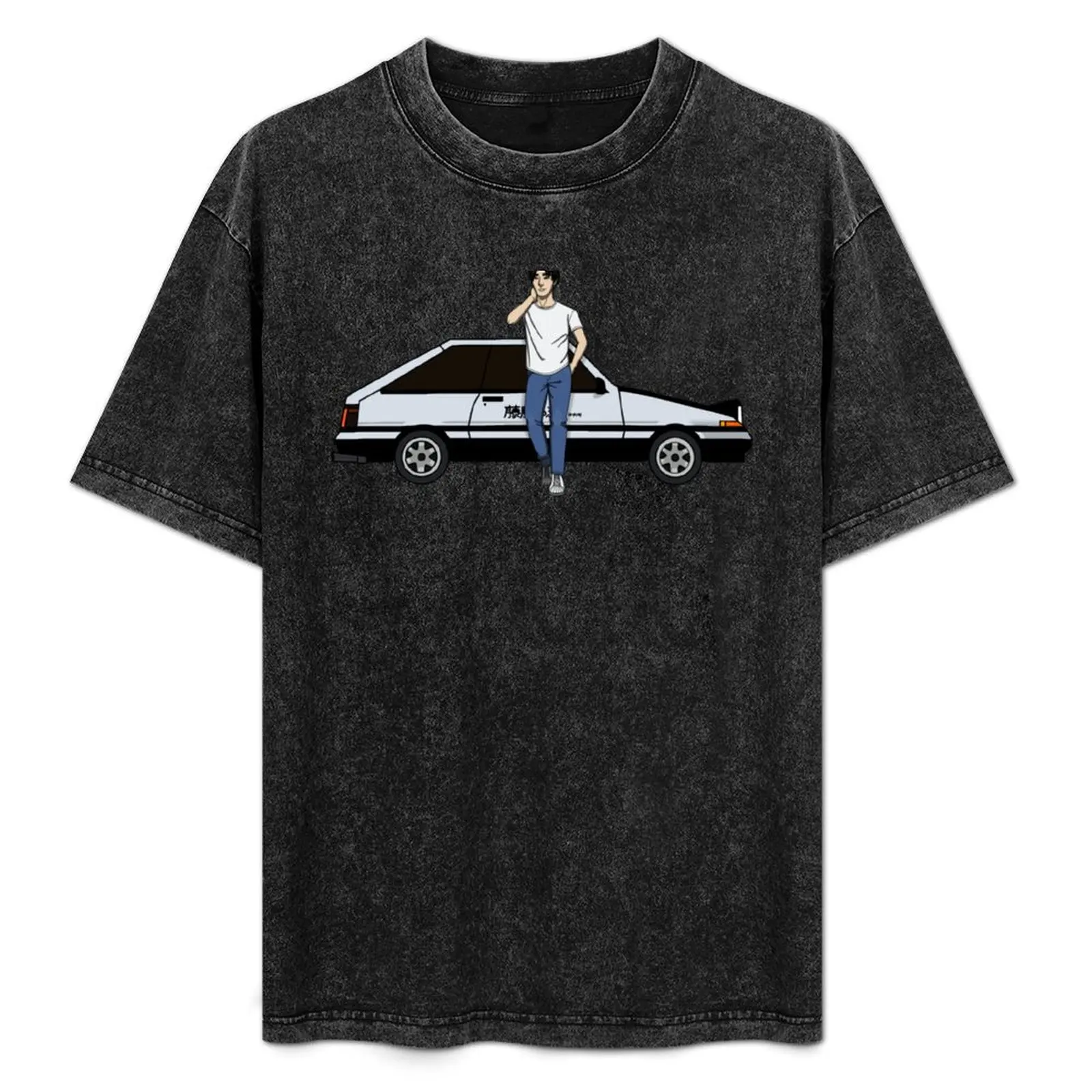 

The Lonely Driver T-Shirt Art Pattern Printed Casual Top