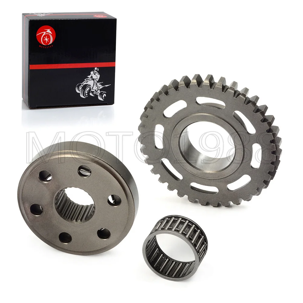 Starter Clutch And Driven Gear Reduction Gear For Honda CRF 450X 2005-2016 TRX 450ER 2006-2014
