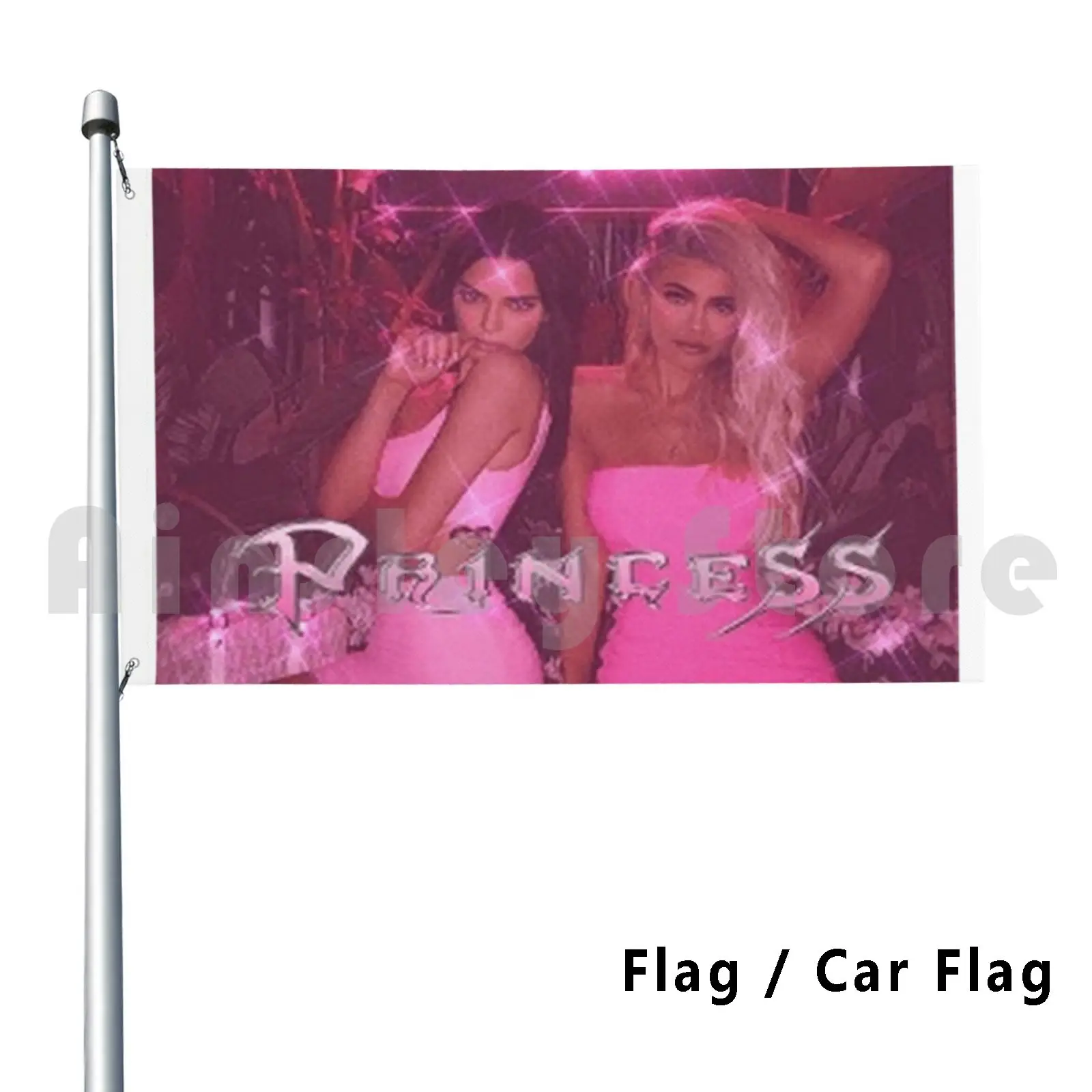 Kylie And Kendall Outdoor Decor Flag Car Flag Kendall Jenner Kylie And Kendall 2000s Aesthetic Y2k Y2k