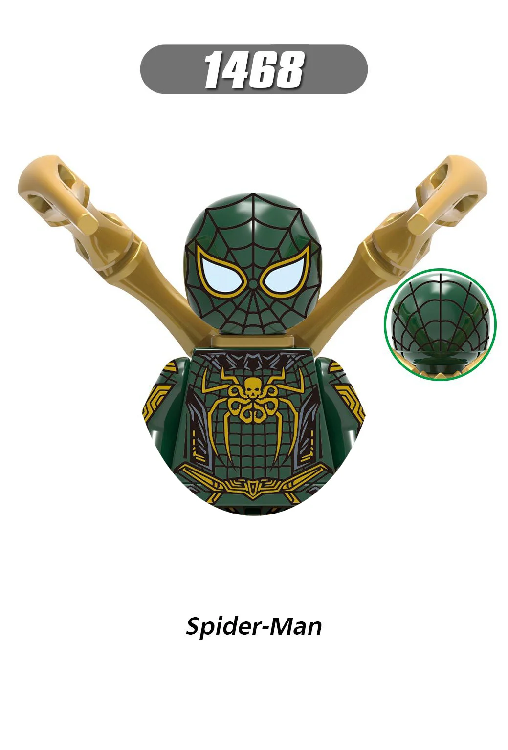 Juguetes calientes nuevo Marvel Iron Man Spider-Man Hawkeye personaje de Anime Mini muñeca de bloques de construcción niños adultos ladrillo juguete regalo de fiesta