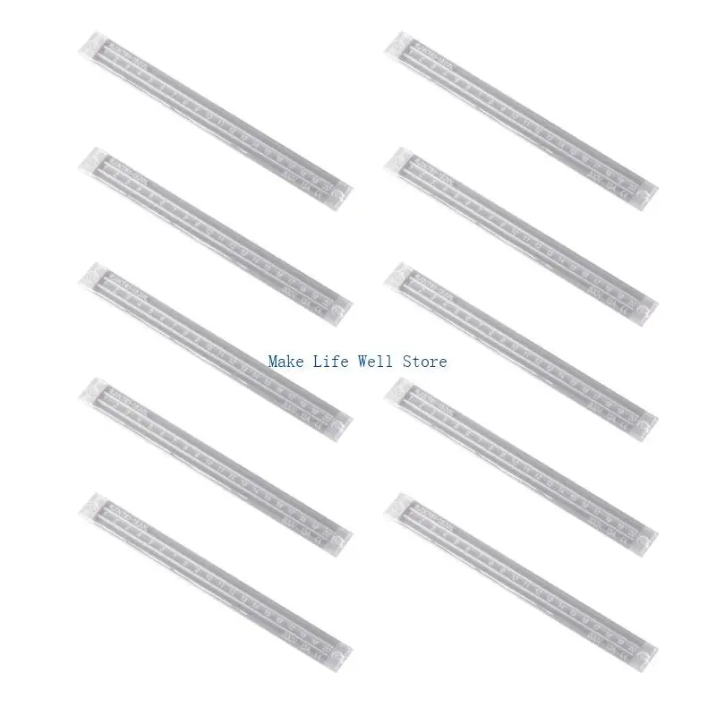 10Pcs Dustproof Wire Barrier Block Terminal Strips Cover Easy to Install