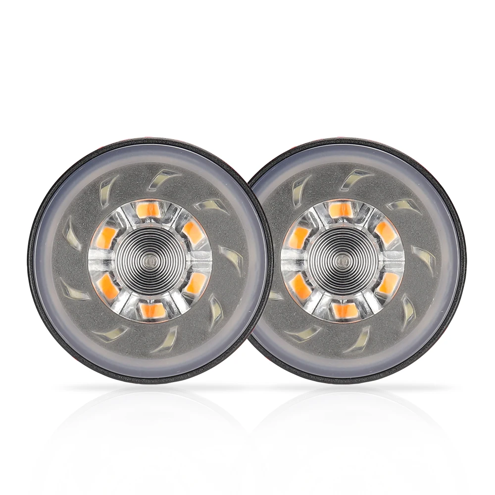

New Arrival Aluminum Alloy Bike Scooter Motorcycle Indicators LED Signal Amber Lamp Handlebar Turn Signal Light E Mark