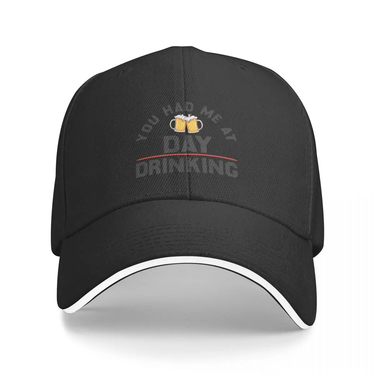 

You Had Me At Day Drinking Funny Day Drinking Gift Idea Baseball Cap Custom Cap Hat Man Luxury beach hat Mens Caps Women's