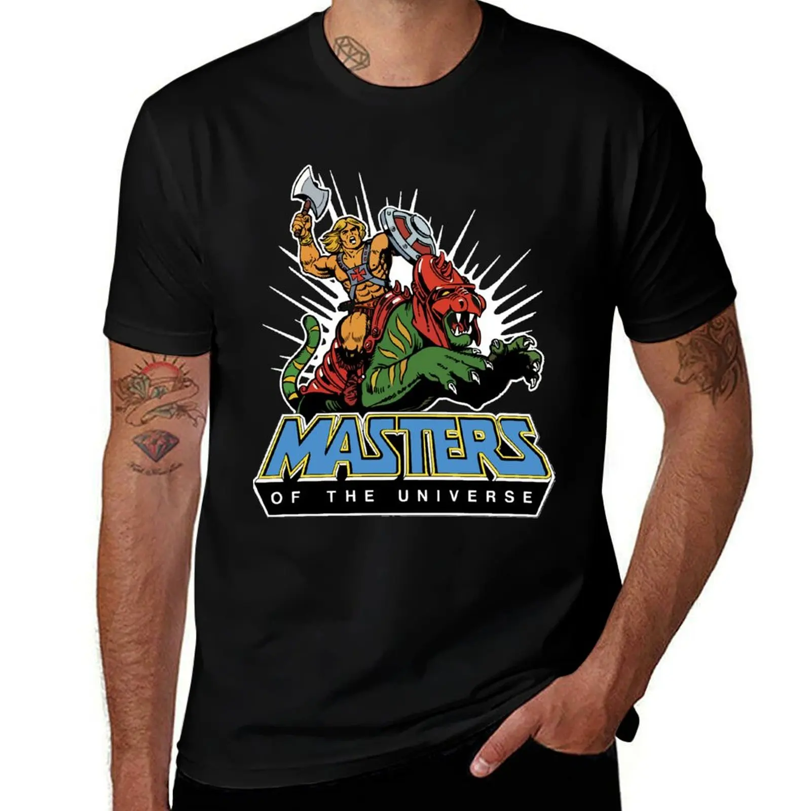 

HE-MAN Classic T-Shirt anime tshirt summer shirt quick drying quick-drying slim fit t shirts for men