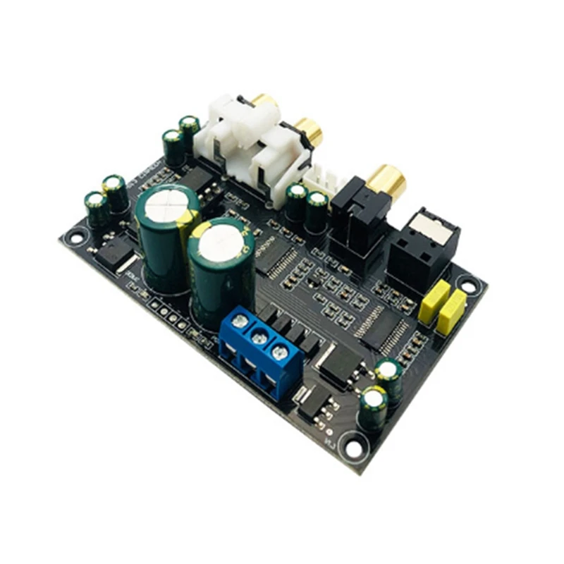 CS4398+CS8416 Dual-Core Decoder Board HIFI Enthusiast 24BIT 192Khz Coaxial Optical Fiber DAC Audio Decoder Board