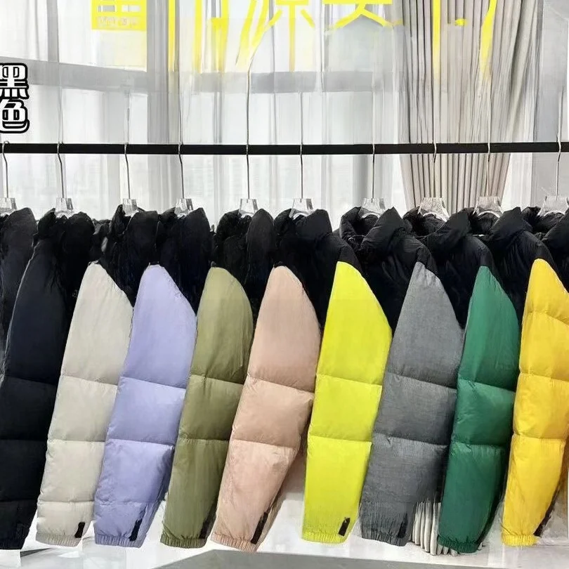 North Home 1996 chaqueta de plumón versión correcta estilo EE. UU. 700 Fill Power Unisex parejas modelo manga larga con capucha abrigo grueso y cálido